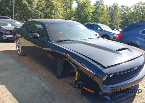 2022 Dodge Challenger Gt из США, поврежденный, VIN 2C3CDZJGXNH242285